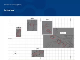 Project Area  Corani  Isivilla  N  Corachapi  Kihitian  N  Colibri  1 km Colibri  Complex 2