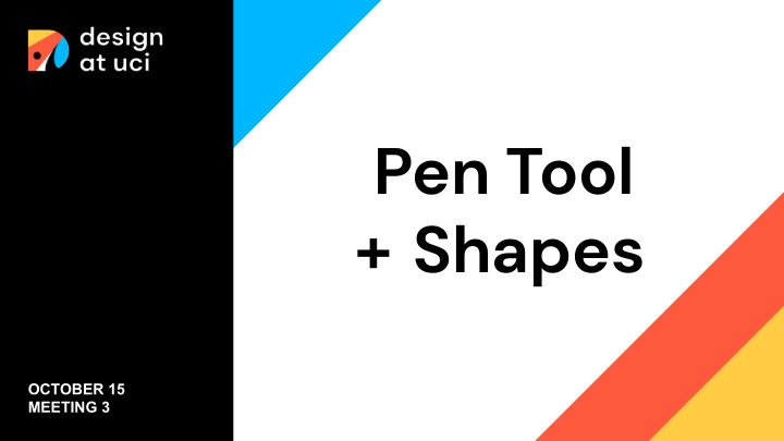 pen tool shapes