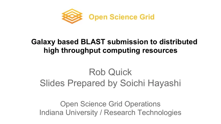 rob quick slides prepared by soichi hayashi