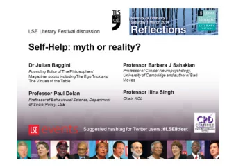 Smart drugs:  Brain actions and ethical issues  Professor Barbara J Sahakian FMedSci