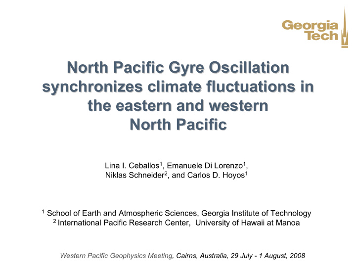 north pacific gyre oscillation north pacific gyre