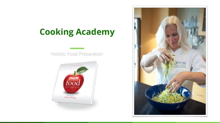 cooking academy