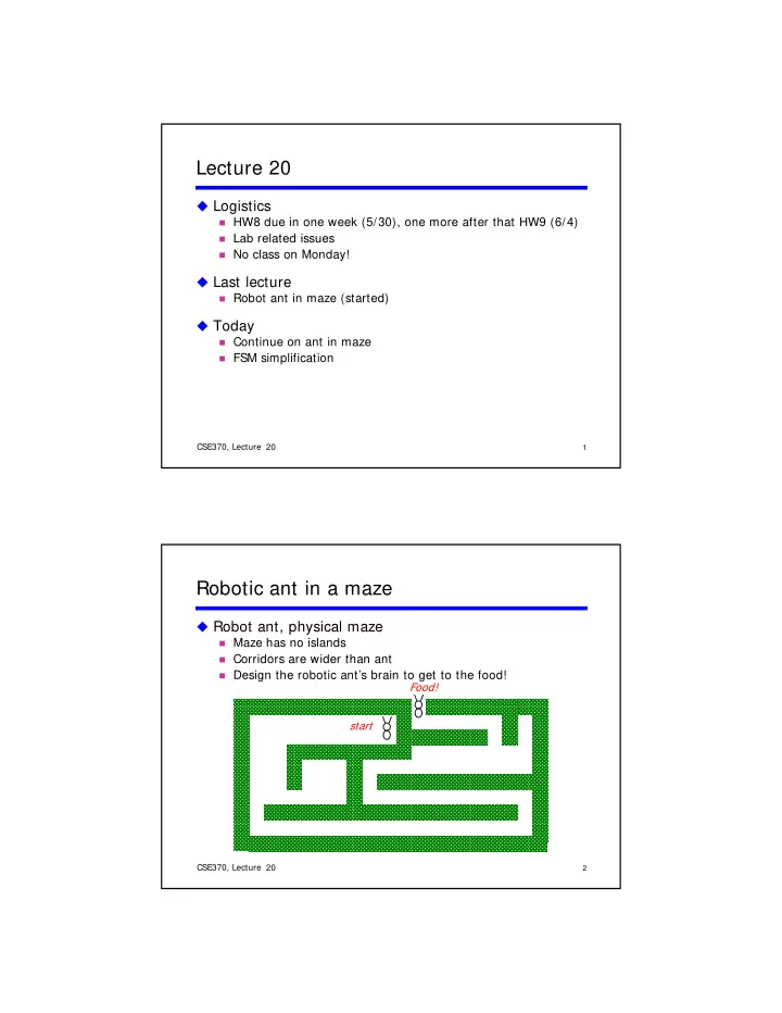 lecture 20