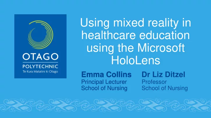 healthcare education