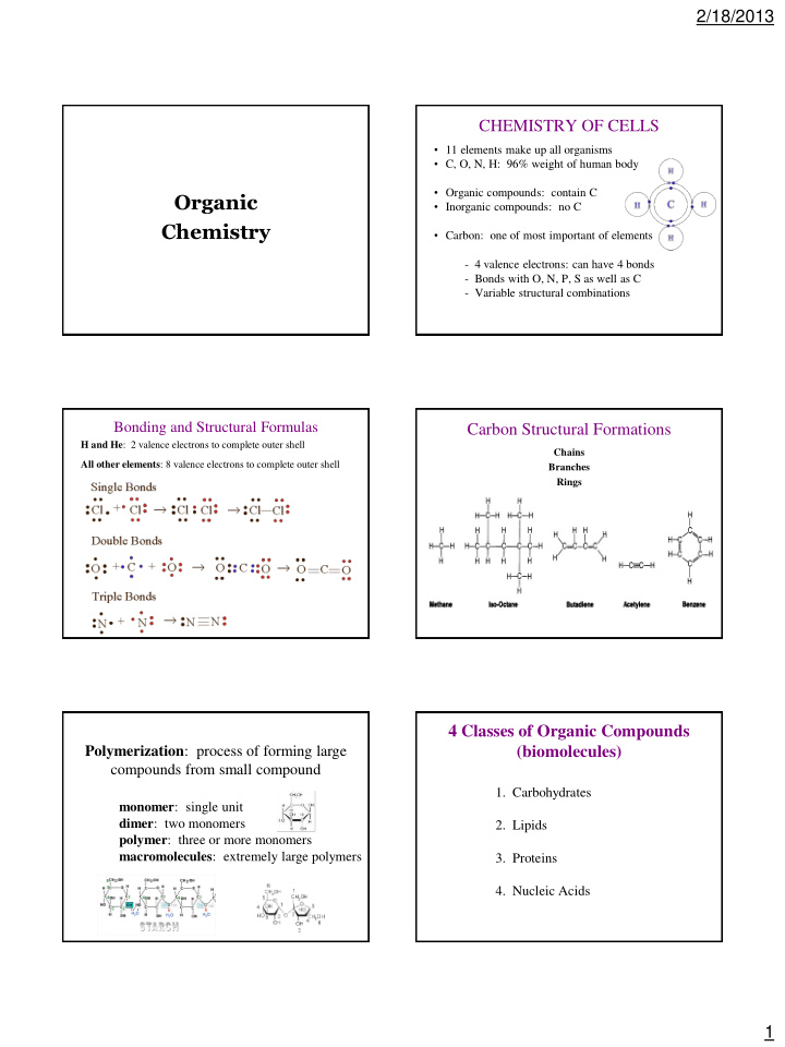 organic compounds contain c organic inorganic compounds