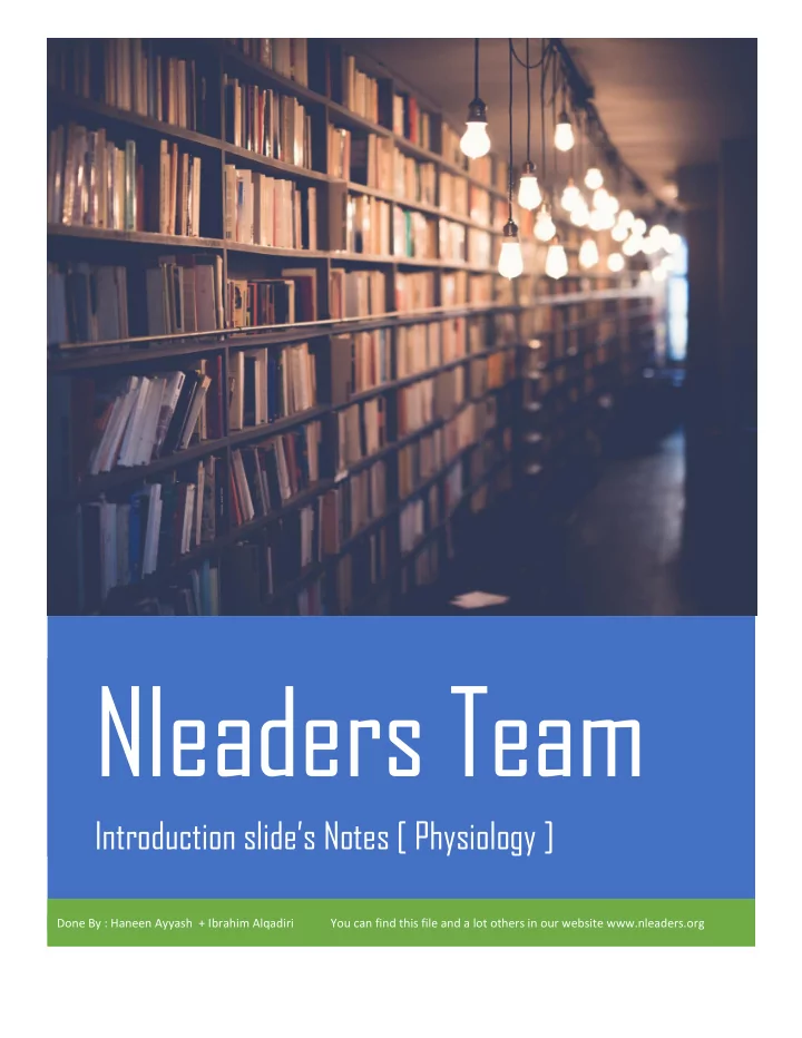 nleaders team