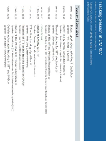 Jun-25, 2013  Peter Wintz  p. 1  Status Report About Activities In Juelich  Mitglied der