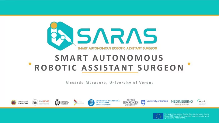 robotic assistant surgeon