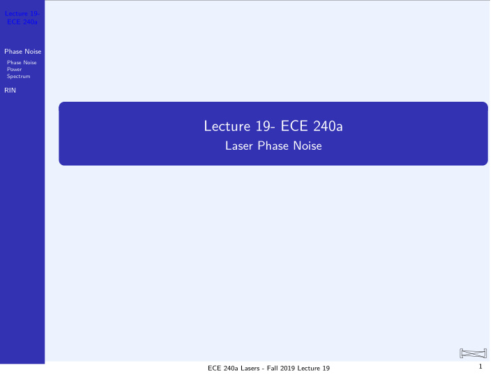 lecture 19 ece 240a