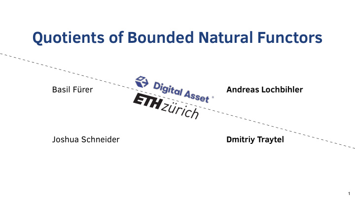 quotients of bounded natural functors