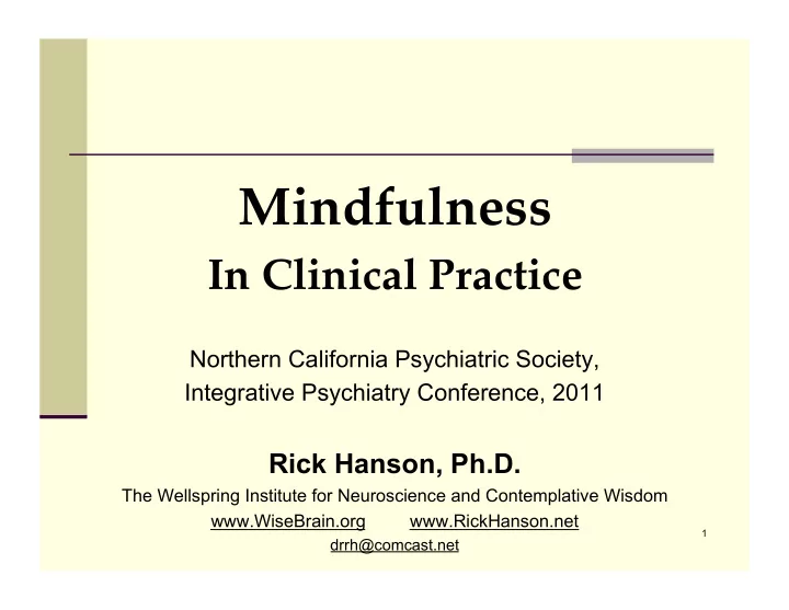 mindfulness
