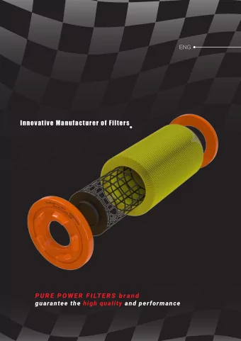 PURE POWER FILTERS brand  guarantee the high quality and performance  I N D E X  Introduction  Air