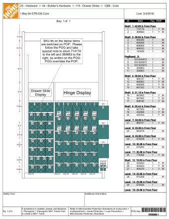Pg: 1 of 5  &gt; Planogram &gt; Planogram MST Ticket Form