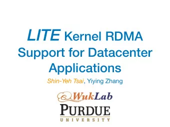 2  Berkeley  Socket  Userspace  Kernel  Hardware  Time  1983  2  Berkeley  TCP  Arrakis &amp;