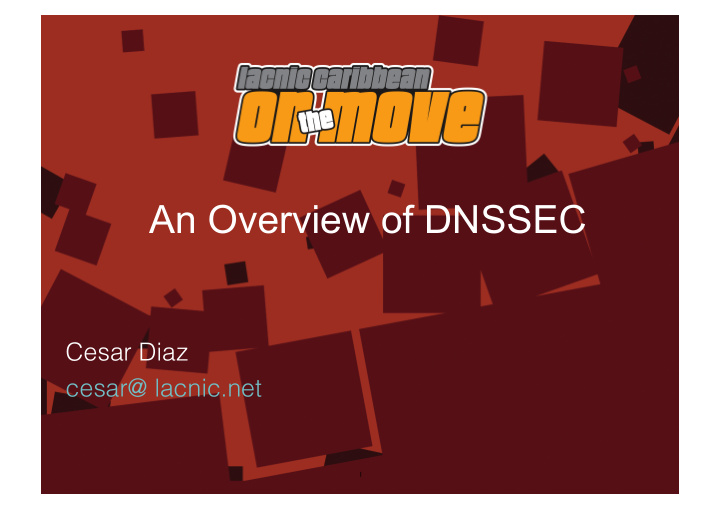 an overview of dnssec