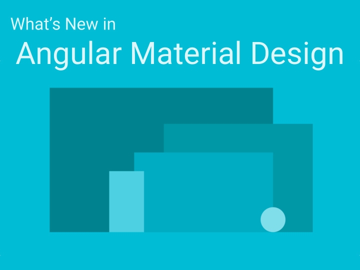angular material design