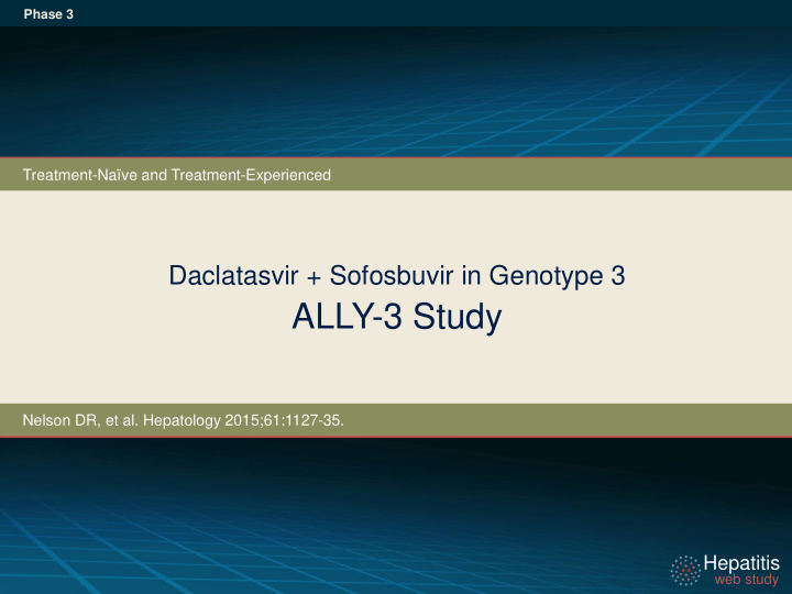 ally 3 study