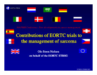 contributions of eortc trials to contributions of eortc