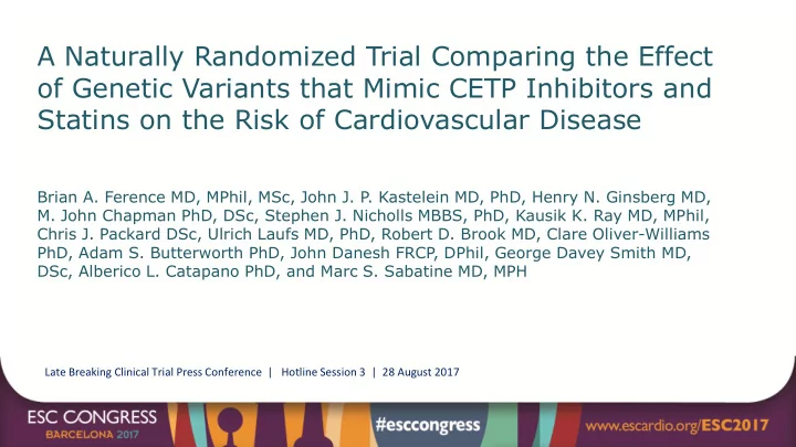 statins on the risk of cardiovascular disease