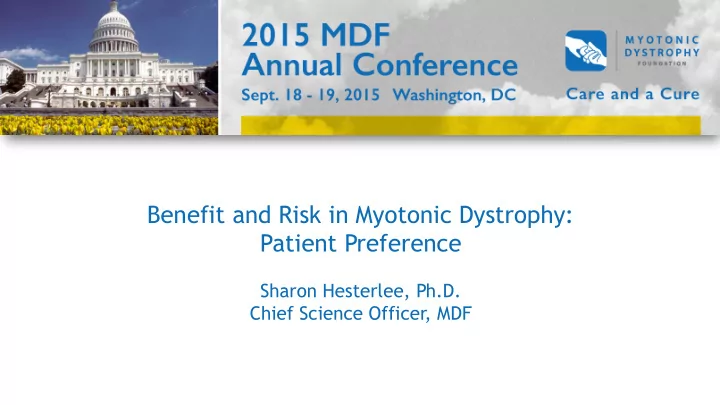 patient preference