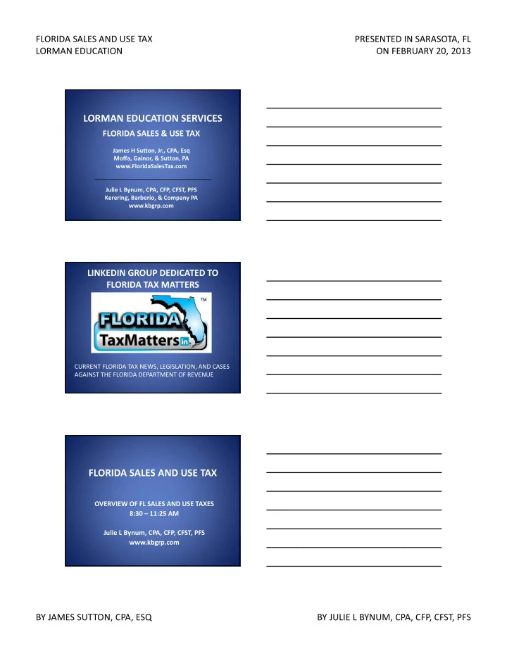 lorman education services