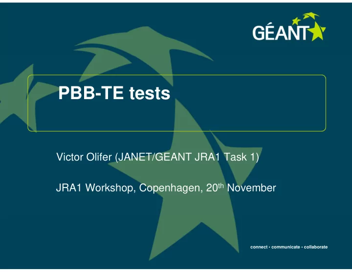 pbb te tests