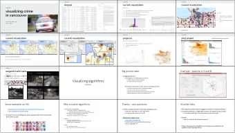 Visualizing algorithms  Simple  Netwon raphson method  How does the PSO converge?