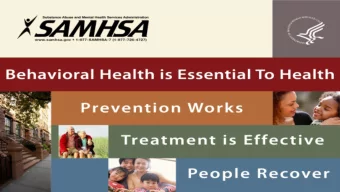 Webinar 5:  BHC-Lead Behavioral Health Clinic  Measures  Part 2 of 2  Presented by the Substance
