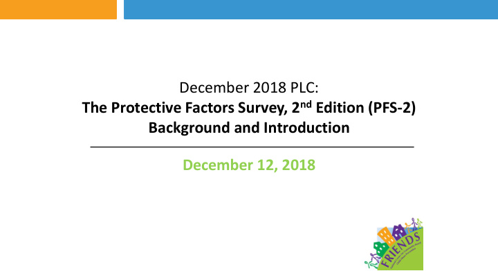 the protective factors survey 2 nd edition pfs 2