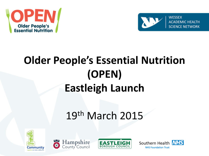 older people s essential nutrition