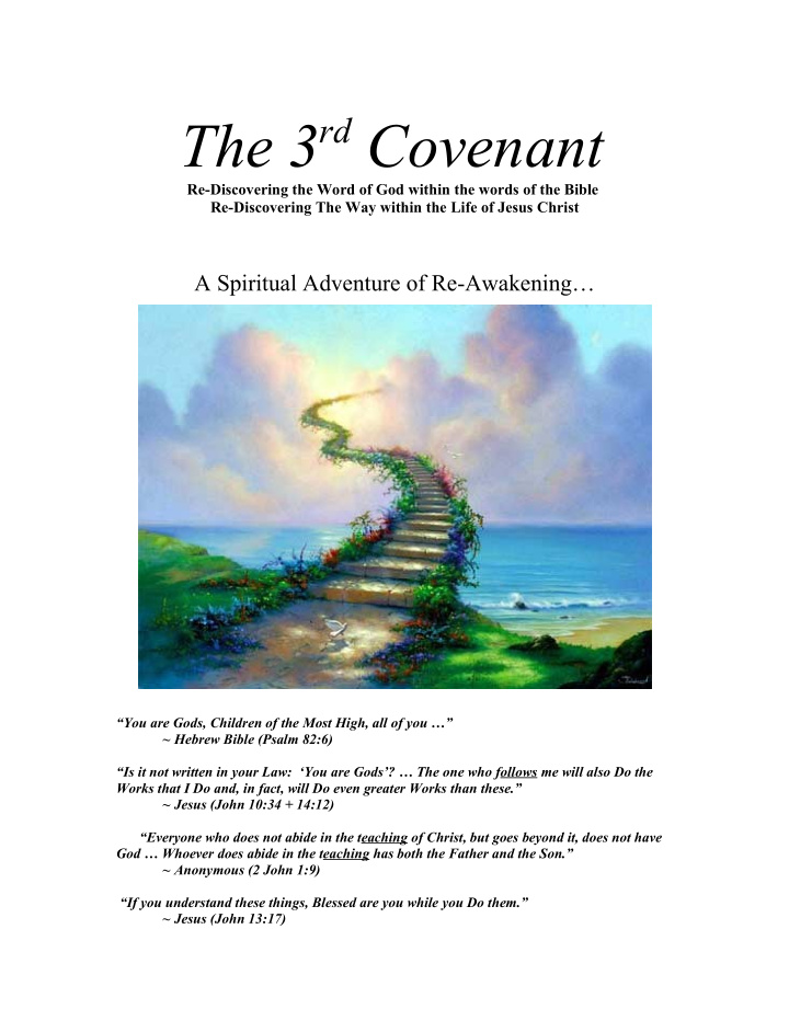 the 3 rd covenant