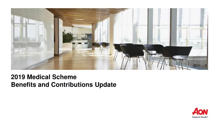 benefits and contributions update