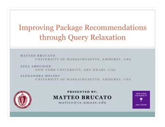 Recommendation Systems  Recommendation systems aim to identify items of  interest to users