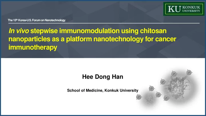 in vivo stepwise immunomodulation using chitosan