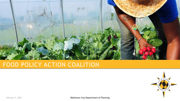 food policy action coalition