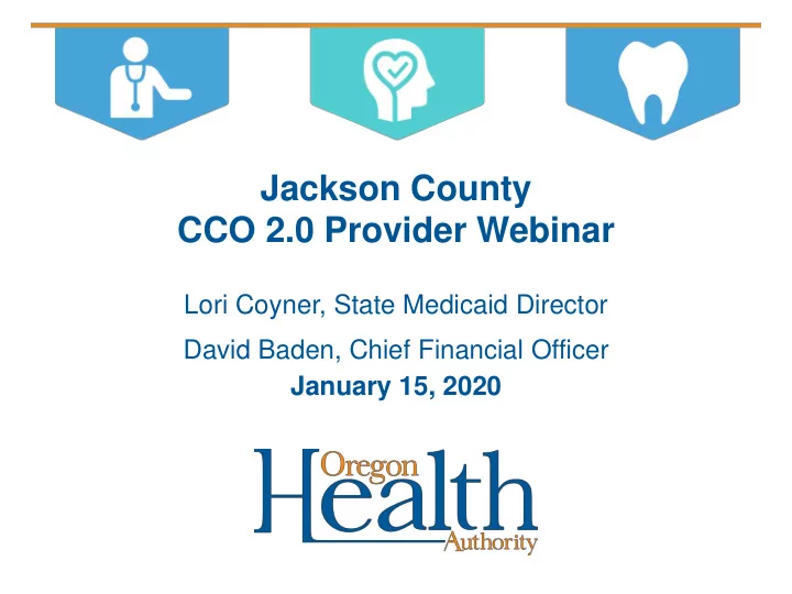 cco 2 0 provider webinar