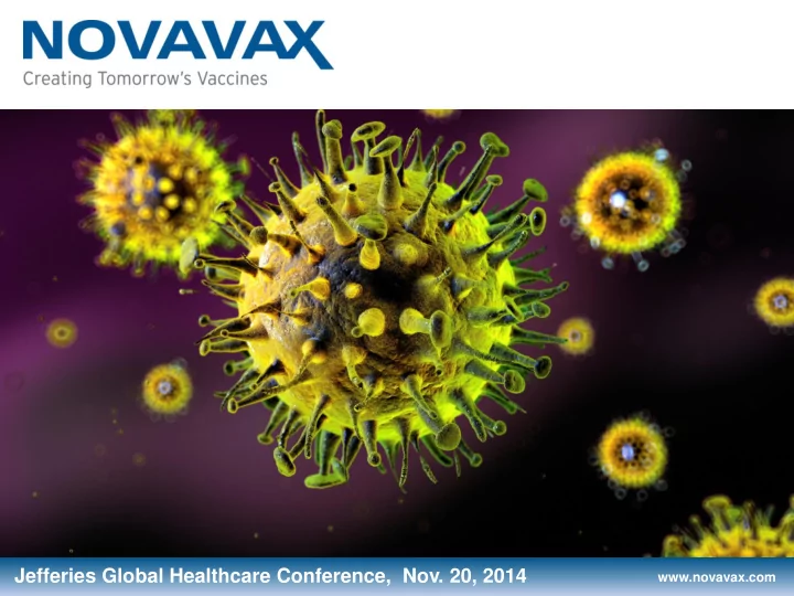 jefferies global healthcare conference nov 20 2014