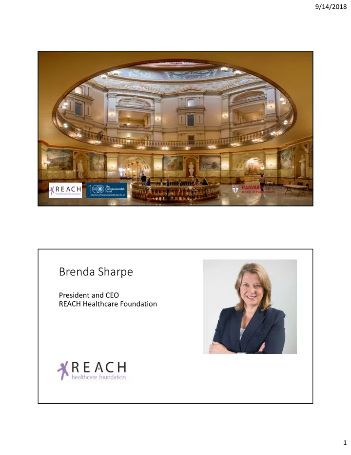welcome brenda sharpe