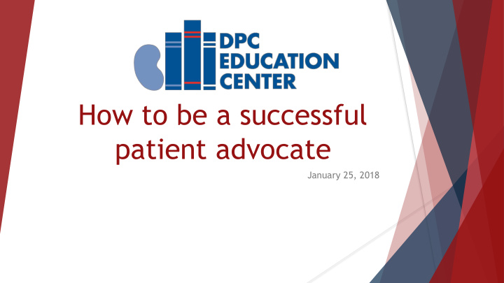 patient advocate