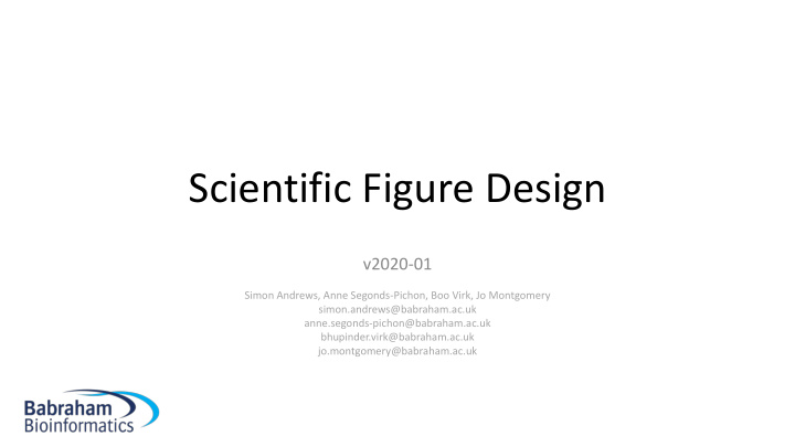 scientific figure design