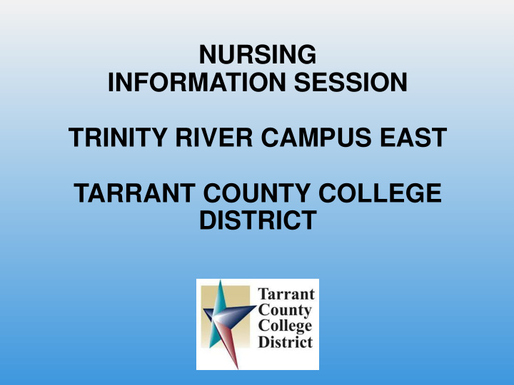 tarrant county college