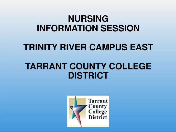 tarrant county college