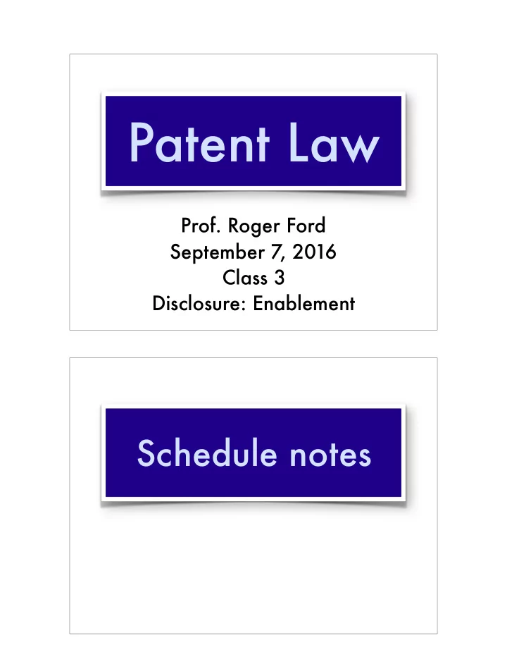 patent law