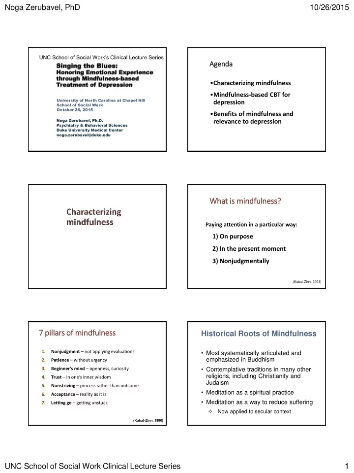7 pill 7 pillars of min indfulness
