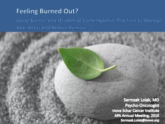 APA Annual Meeting  Disclosure: Sermsak Lolak, MD  With respect to the following presentation,