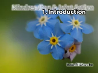 1. Introduction  butterfillS@ceu.hu  butterfillS@ceu.hu  first challenge  second challenge  We