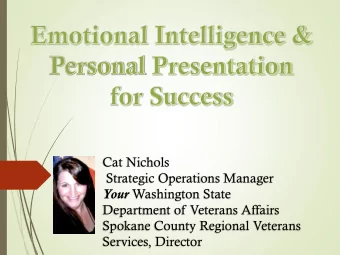 Your Washington State  Department of Veterans Affairs  Spokane County Regional Veterans  Services,