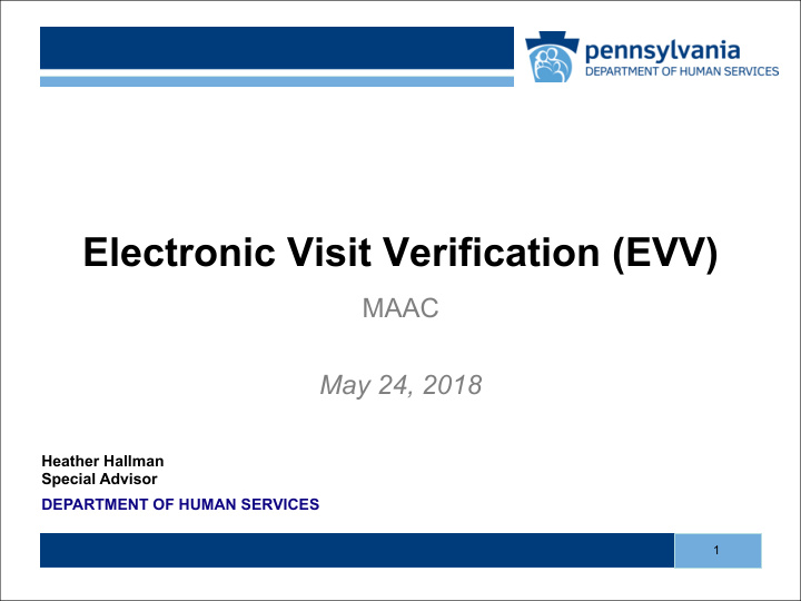 electronic visit verification evv