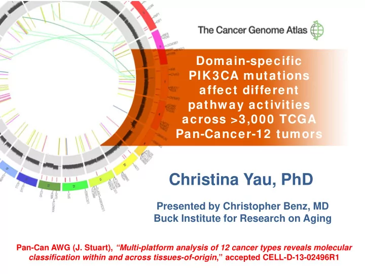 christina yau phd
