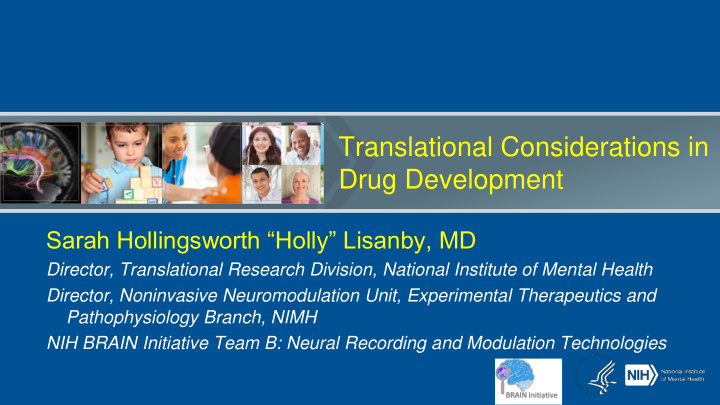 translational considerations in